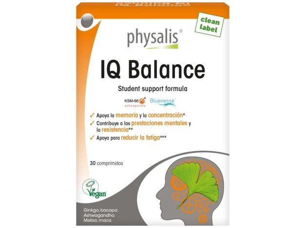 Physalis Iq Balance Memoria 30Comp