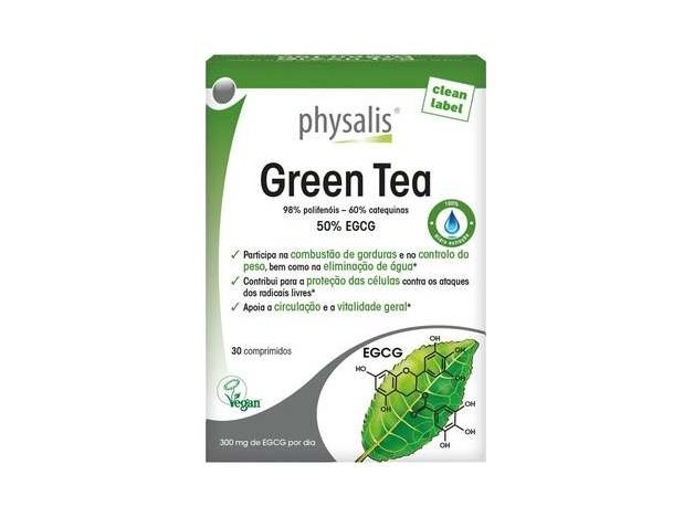 Physalis Green Tea Vegan 30Comp