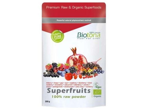 Biotona Superfruits Raw Superfood Bio 200G