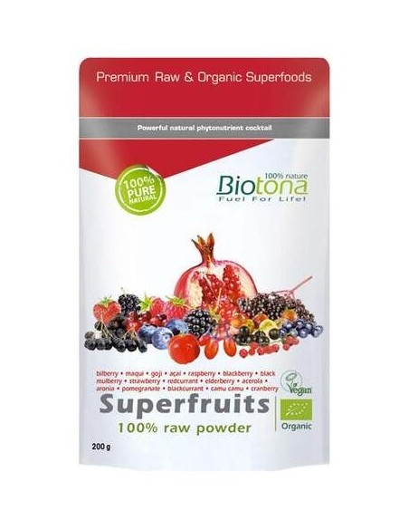Biotona Superfruits Raw Superfood Bio 200G