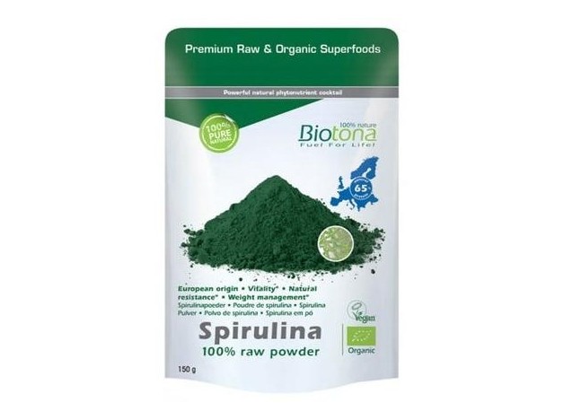 Biotona Espirulina Vegano Polvo Superfood Bio 150G