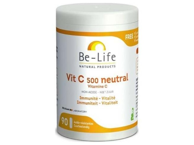 Belife Vit C 500 Neutral 90 Gélules - Be-Life