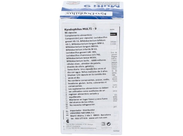 Kyo-Dophilus 9 Estirpes 90Cap.