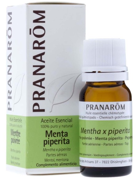 Pranarôm Aceite Esencial De Menta Piperita Bio 10Ml