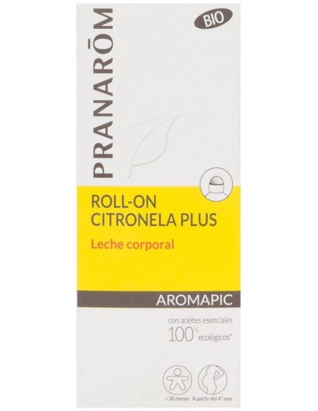 Pranarôm Aromapic Citronela+ Roll-On Corporal Bio 75Ml