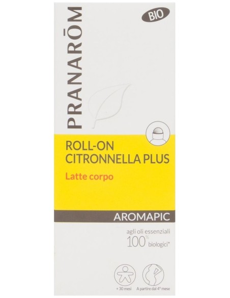 Pranarôm Aromapic Citronela+ Roll-On Corporal Bio 75Ml