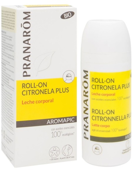 Pranarôm Aromapic Citronela+ Roll-On Corporal Bio 75Ml