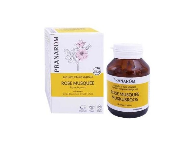 Pranarôm Cápsulas De Aceite Vegetal Rosa...
