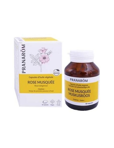 Pranarôm Cápsulas De Aceite Vegetal Rosa Mosqueta 60Caps