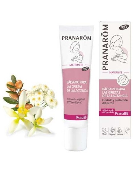 Pranarôm Pranabb Bálsamo Maternidad Grietas Lactancia 15Ml