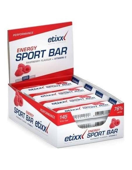 Etixx Energy Sport Barritas Frutos Rojos 12Uds.