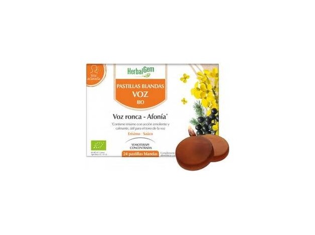 Herbalgem Pastillas Blandas Bio Voz Ronca...