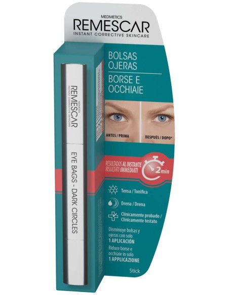 Remescar Stick Para Bolsas Y Ojeras, 4 Ml