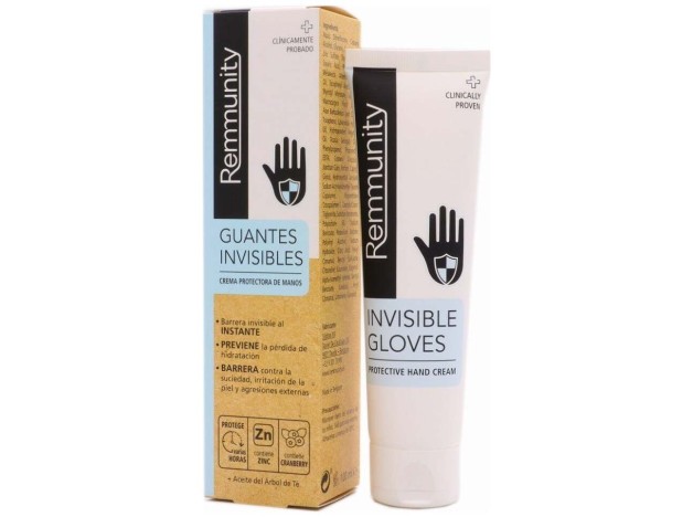 Remmunity Guantes Invisibles Crema Protectora...