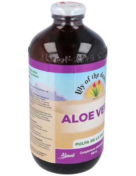 Lily Of The Desert Aloe Vera Pulpa Hoja  99_7% 946Ml