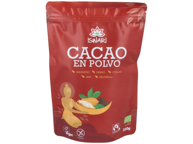 Iswari Cacao En Polvo Crudo 250G Bio