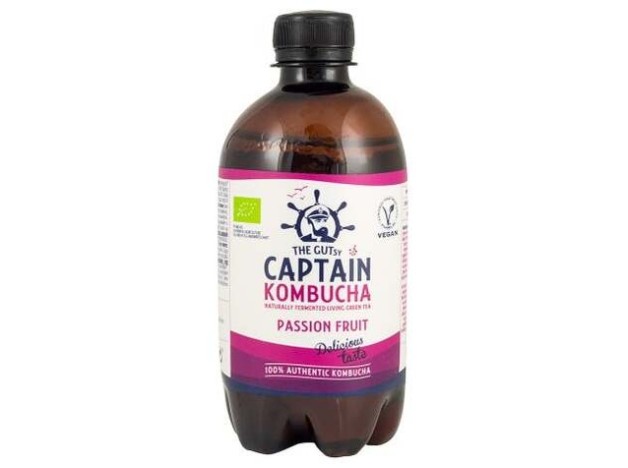 Captain Kombucha Frutas De La Pasion Bio 400Ml