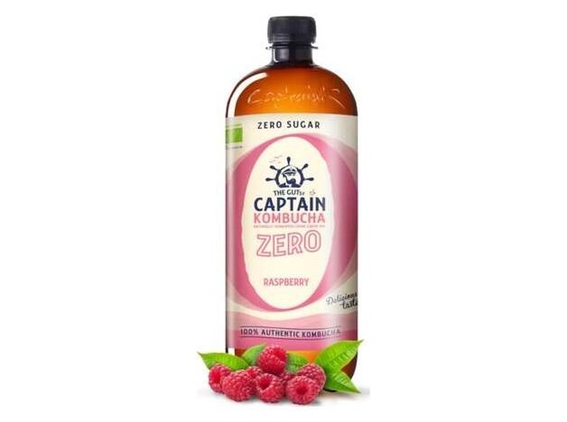 Captain Kombucha Kombucha Zero Frambuesa Bio...