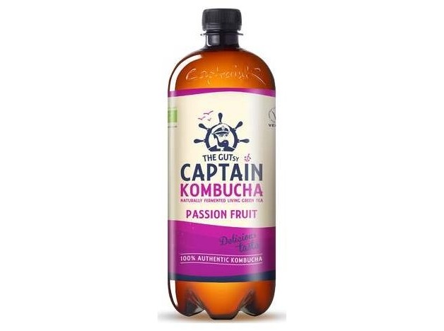 Captain Kombucha Frutas De La Pasión Bio 1L