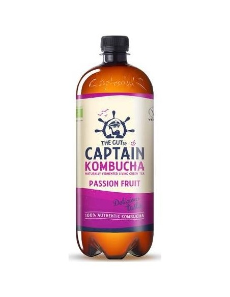 Captain Kombucha Frutas De La Pasión Bio 1L