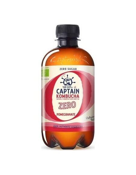 Captain Kombucha Zero Pomegranate Bio 400Ml