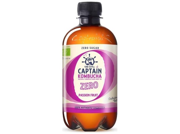 Captain Kombucha Zero Frutas De La Pasión Bio...