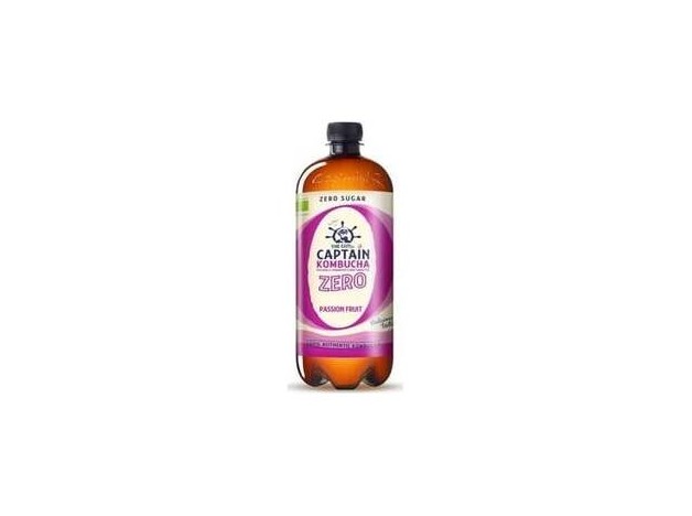 Captain Kombucha Zero Frutas De La Pasión Bio 1L