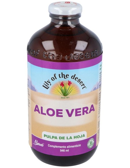Lily Of The Desert Aloe Vera Pulpa Hoja  99_7% 946Ml