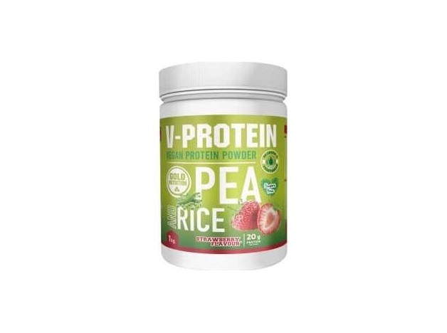 Gold Nutrition V Protein Fresa 1000G