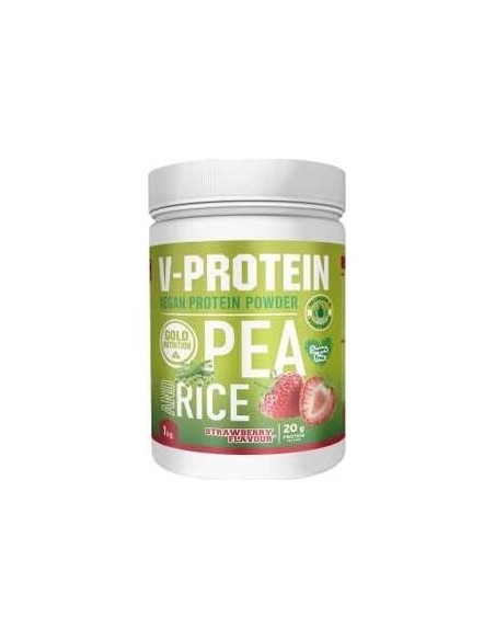 Gold Nutrition V Protein Fresa 1000G