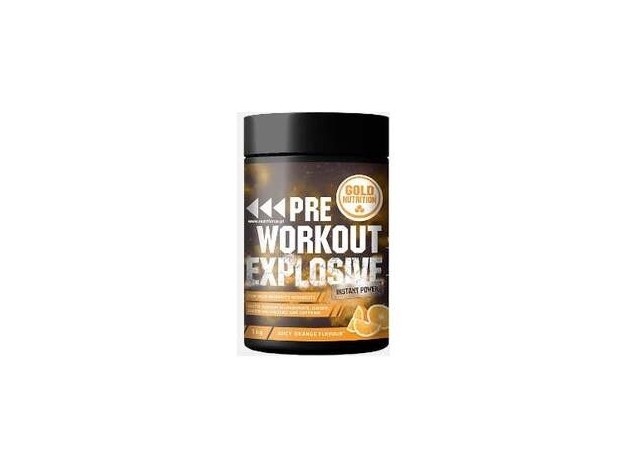 Gold Nutrition Pre-Workout Explosive Orange 1Kg