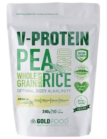 Gold Nutrition V-Protein Vanilla 240G