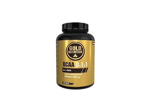Gold Nutrition Bcaa 8:1:1 200 Tabletas