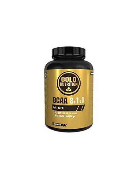 Gold Nutrition Bcaa 8:1:1 200 Tabletas