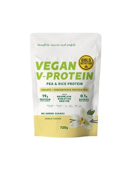 Gold Nutrition V-Protein Vainilla 720Gr