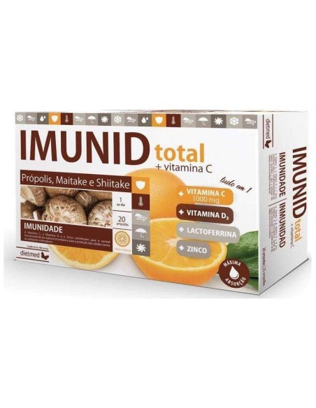 Dietmed Inmunid Total 20 Ampollas