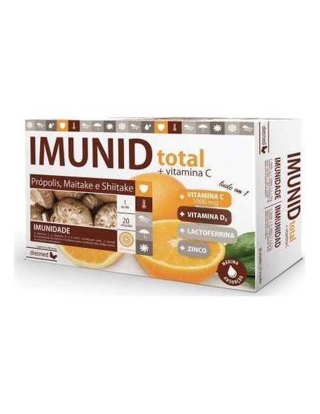 Dietmed Inmunid Total 20 Ampollas