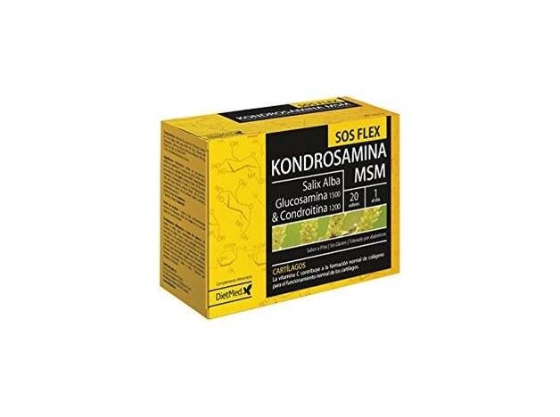 Dietmed Kondrosamina Msm Extra Forte Piña 20...