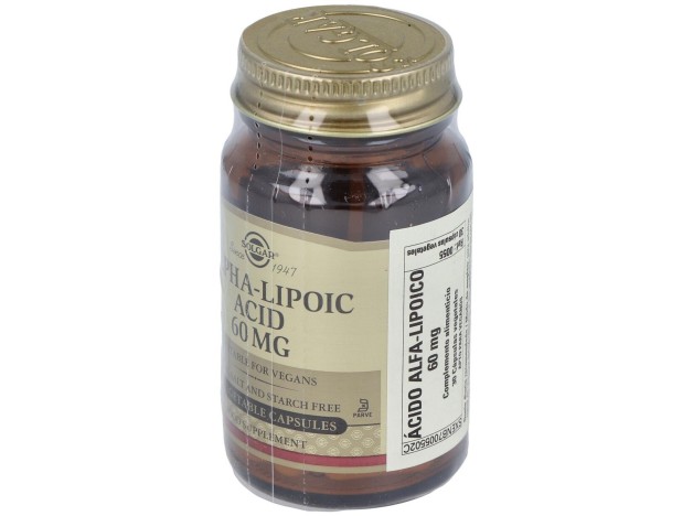 Acido Alfa Lipoico 60Mg. 30Vegicaps