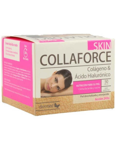 Dietmed Skin Collaforce Crema Facial Día Noche 50Ml