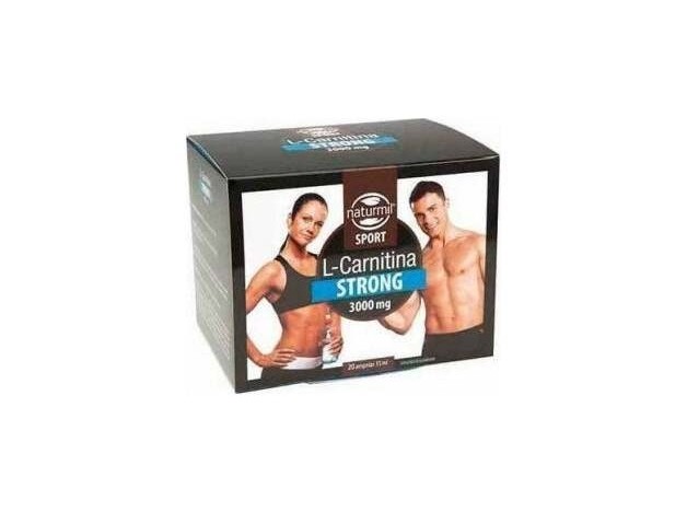 Naturmil L-Carnitina Strong 3000 Mg 20 Ampollas...