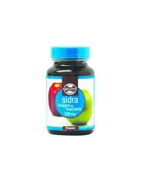 Vinagre De Maçã Naturmil Cidra 500 Mg 45 Cápsulas