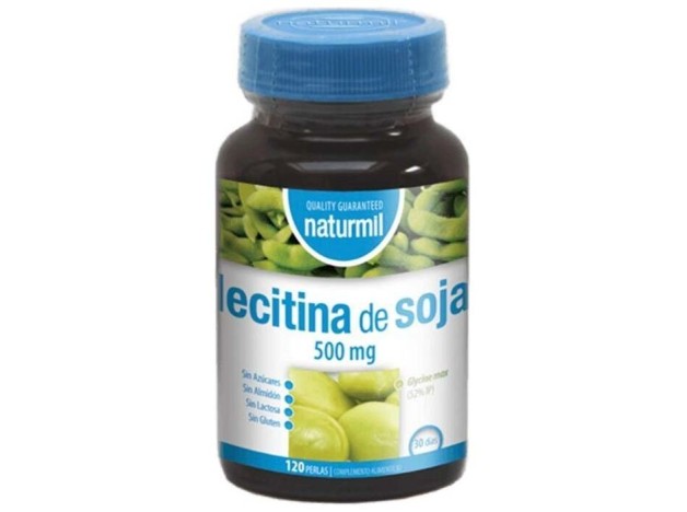 Naturmil Lecitina De Soja 500Mg 120Caps