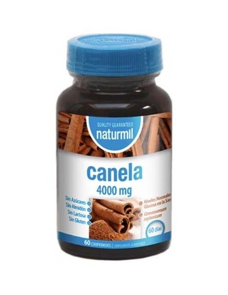 Naturmil Canela 4000Mg 60Comp