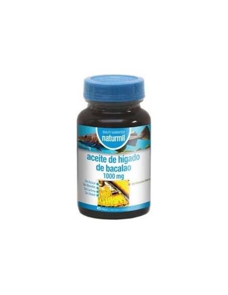 Naturmil Aceite De Higado De Bacalao 1000 Mg 45 Perlas
