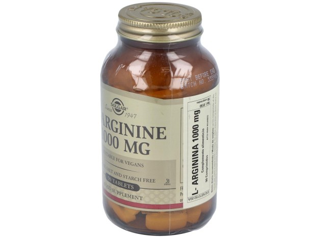 Larginina 1000 Mg 90 Comprimidos