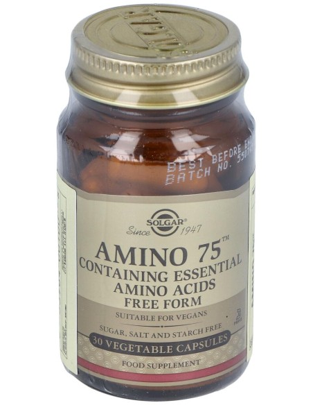 Amino 75 30 Cápsulas Vegetales