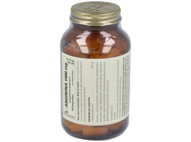 Larginina 1000 Mg 90 Comprimidos