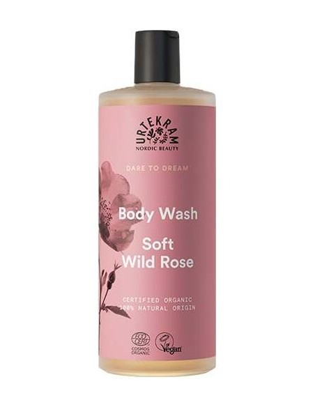 Urtekram Soft Wild Rose Gel De Baño Eco Vegan 500Ml