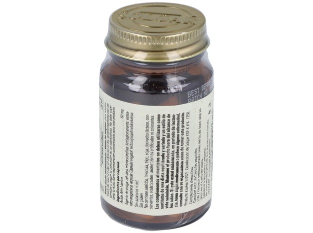 Acido Alfa Lipoico 60Mg. 30Vegicaps